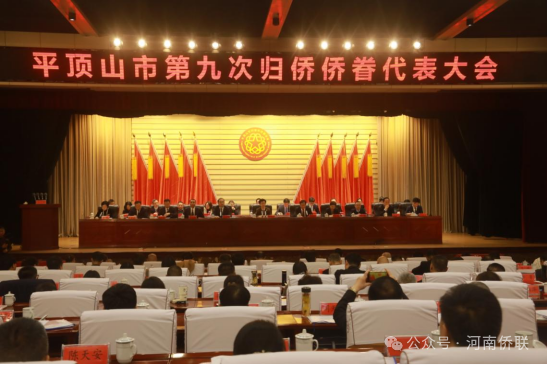 杨海强出席平顶山市第九次归侨侨眷代表大会