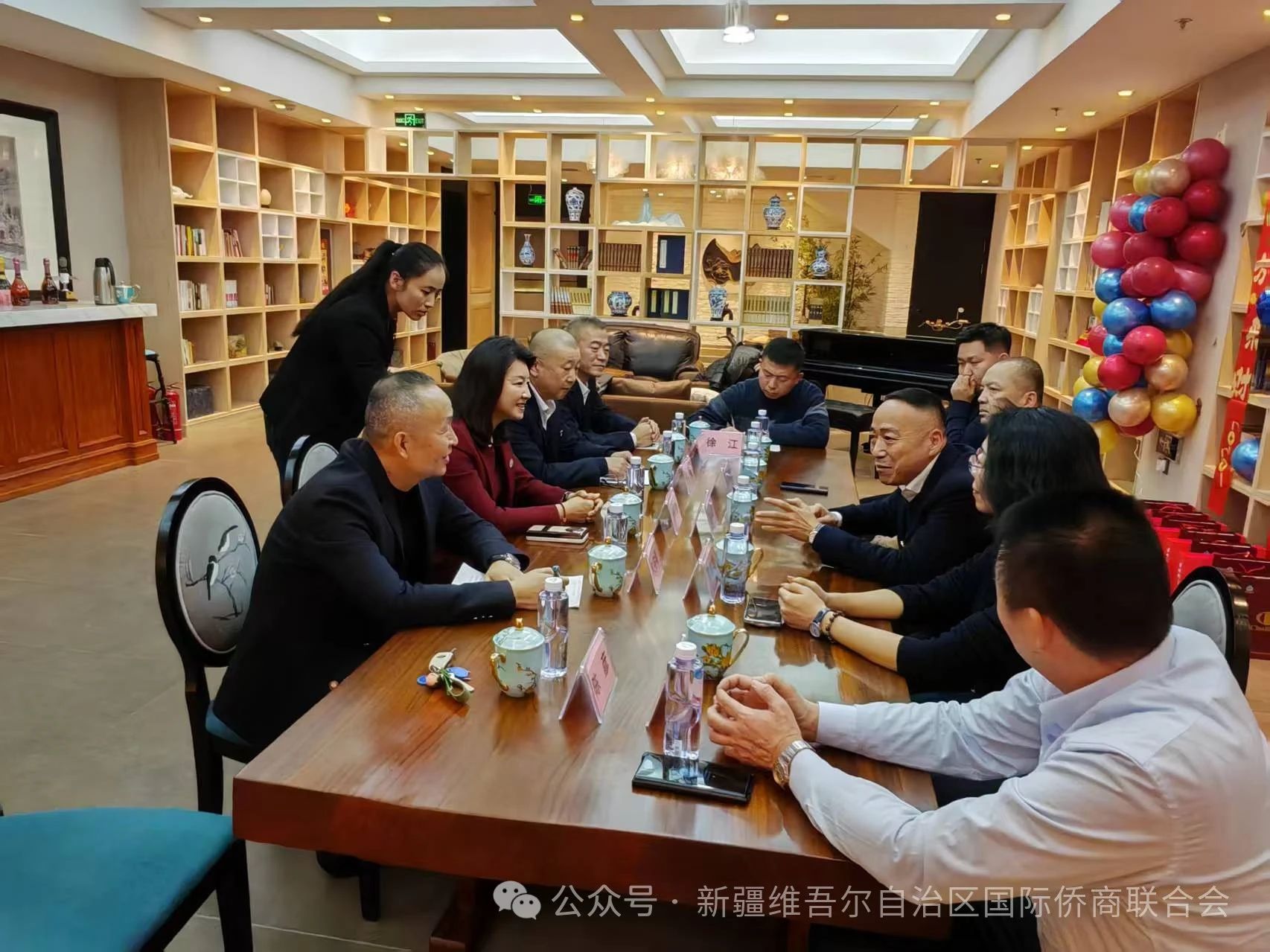 侨商会牵手煌朝 搭建发展连心桥